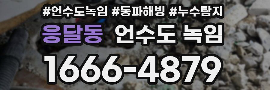 응달동 언수도 녹임