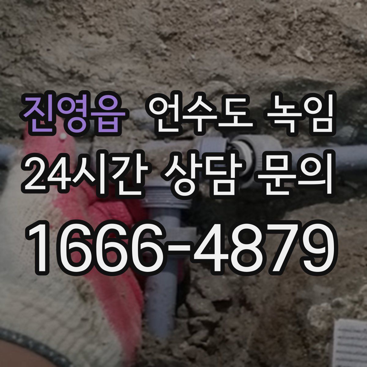 진영읍 언수도 녹임