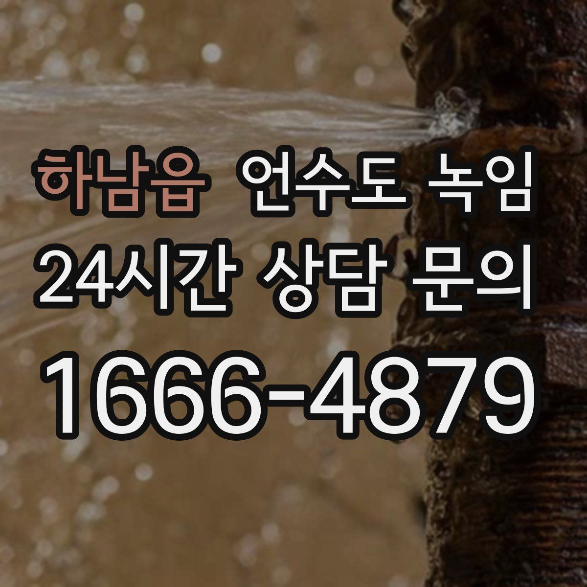 하남읍 언수도 녹임