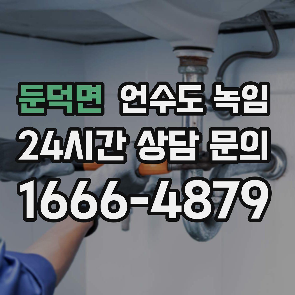 둔덕면 언수도 녹임