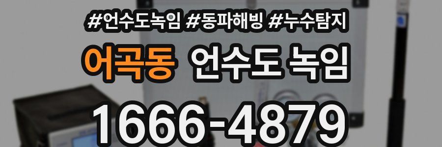 어곡동 언수도 녹임