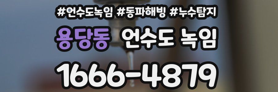 용당동 언수도 녹임