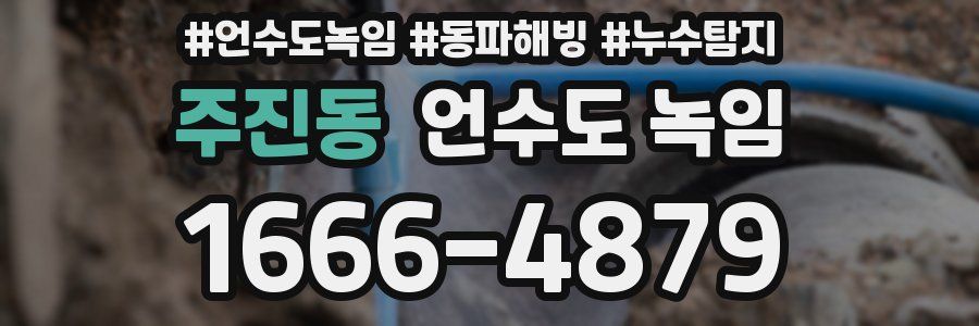 주진동 언수도 녹임