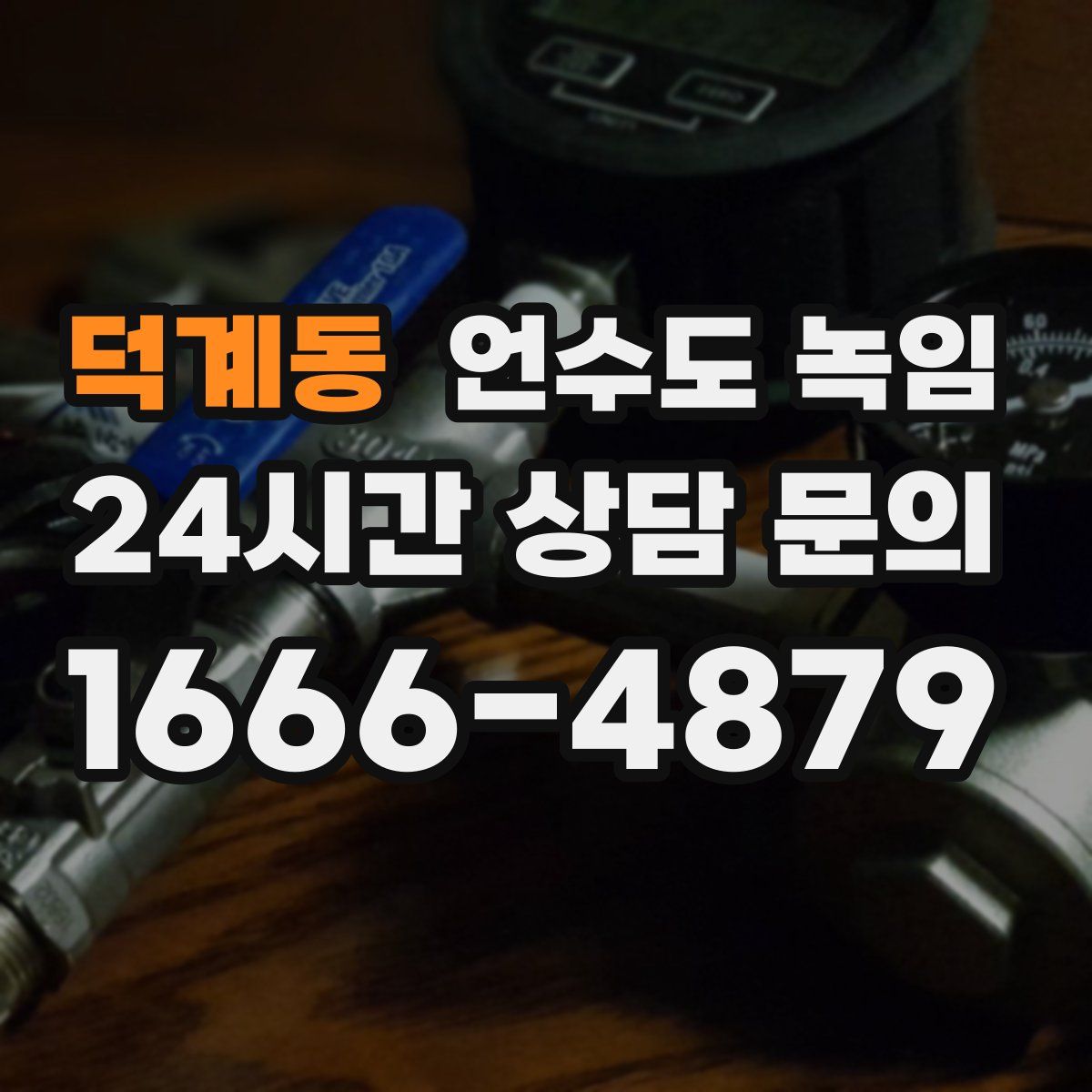 덕계동 언수도 녹임