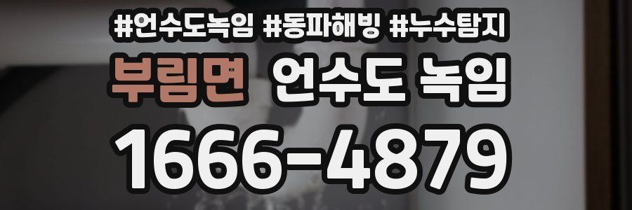 부림면 언수도 녹임