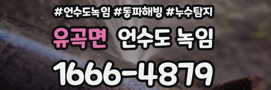 유곡면 언수도 녹임