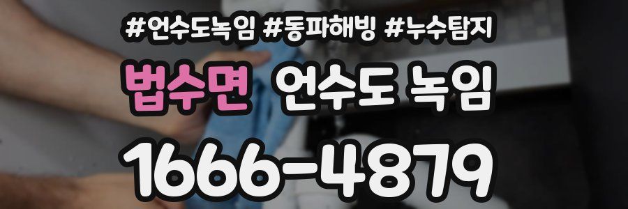 법수면 언수도 녹임