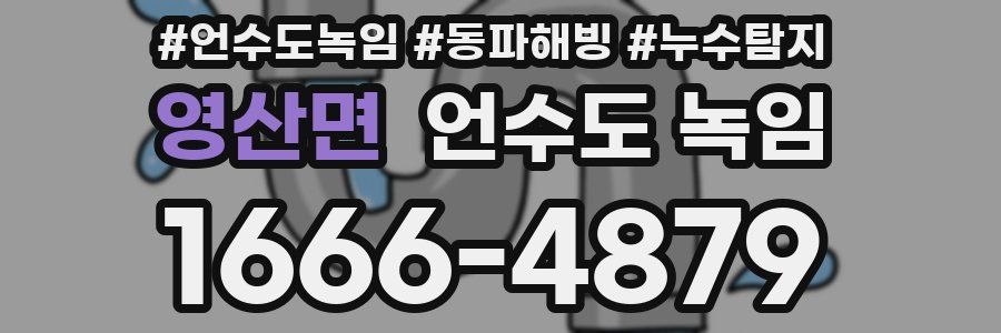 영산면 언수도 녹임