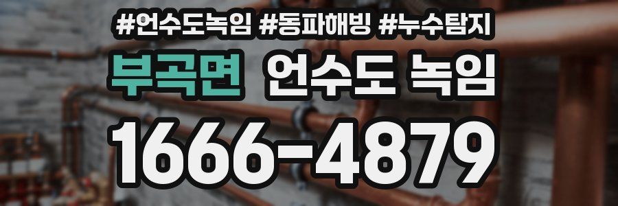 부곡면 언수도 녹임