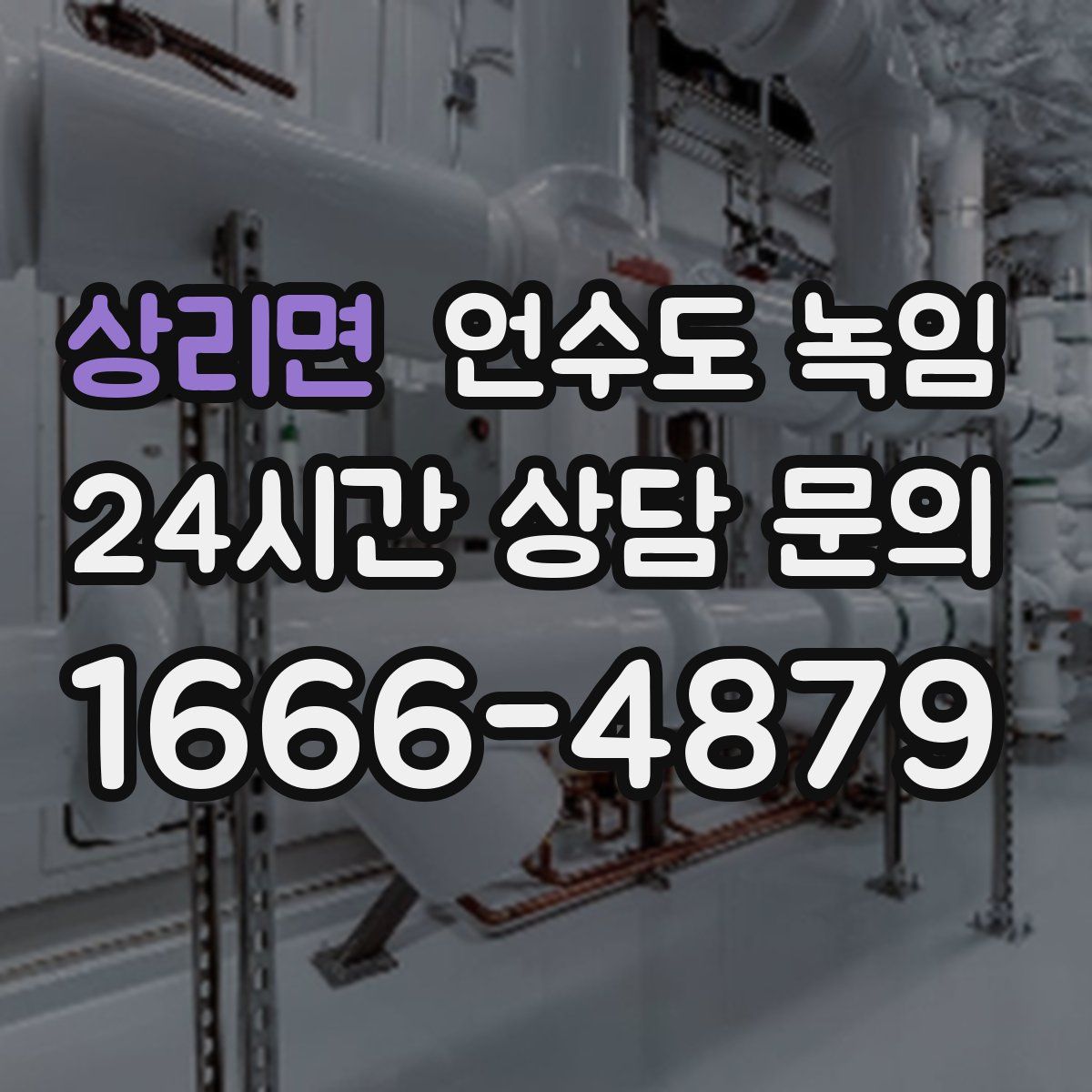 상리면 언수도 녹임