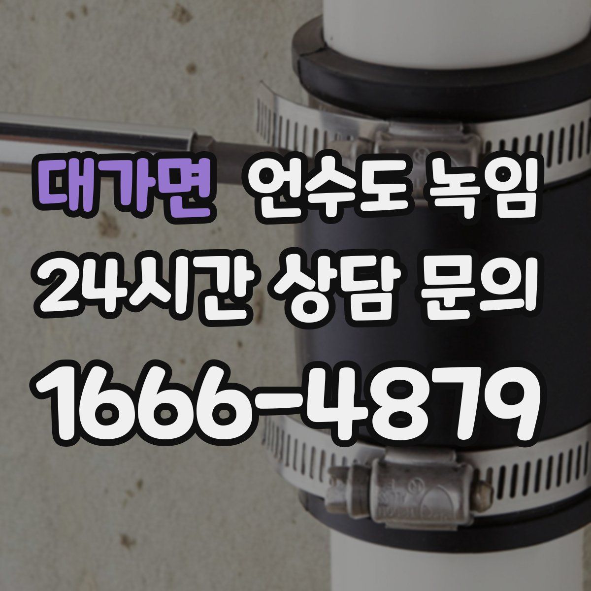 대가면 언수도 녹임