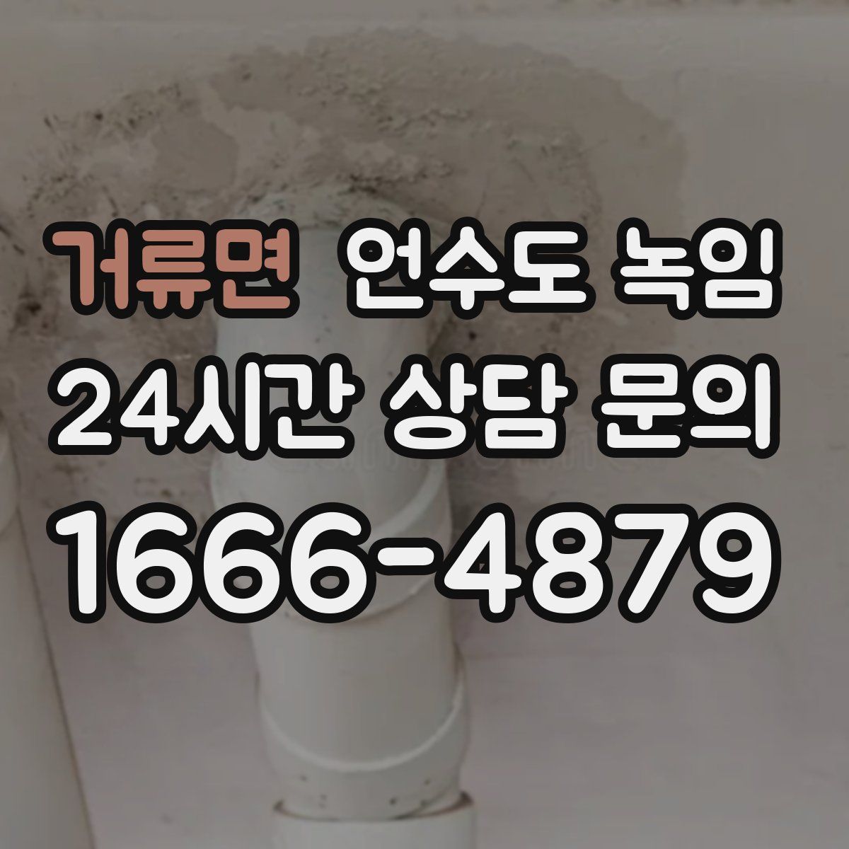 거류면 언수도 녹임