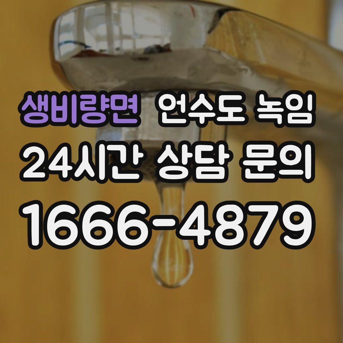 생비량면 언수도 녹임