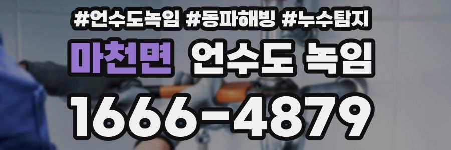 마천면 언수도 녹임