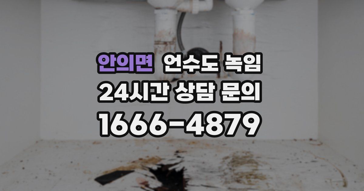안의면 언수도 녹임
