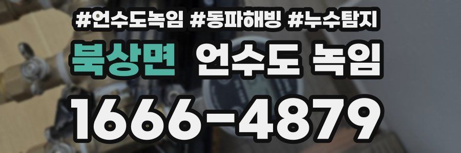 북상면 언수도 녹임