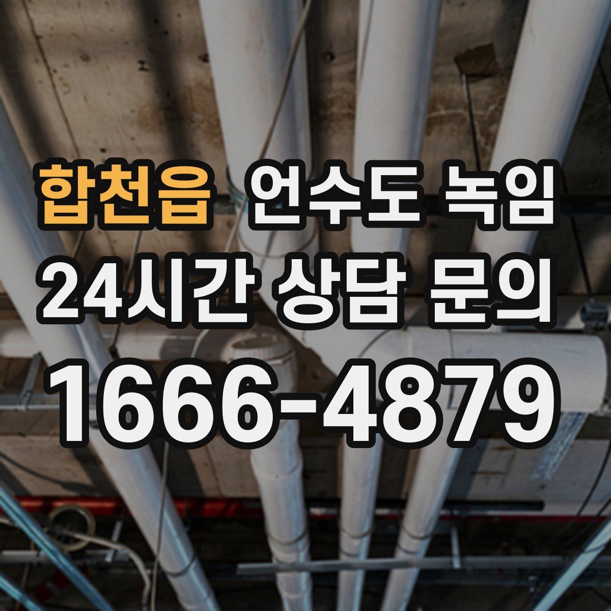 합천읍 언수도 녹임