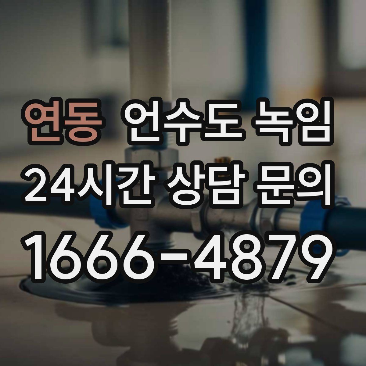 연동 언수도 녹임 화장실 물이 안 찰 때 배관 결빙 점검