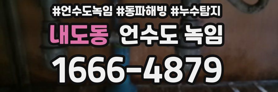 내도동 언수도 녹임