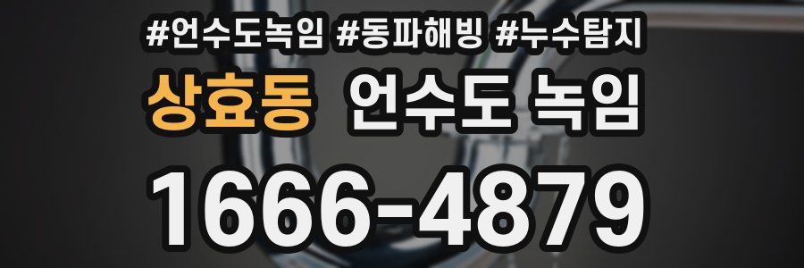 상효동 언수도 녹임