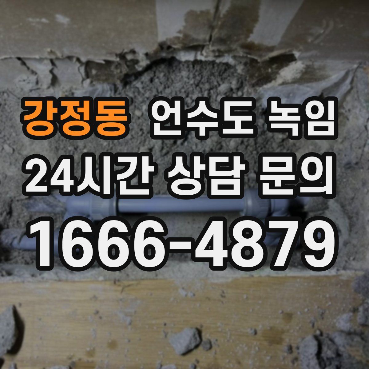 강정동 언수도 녹임