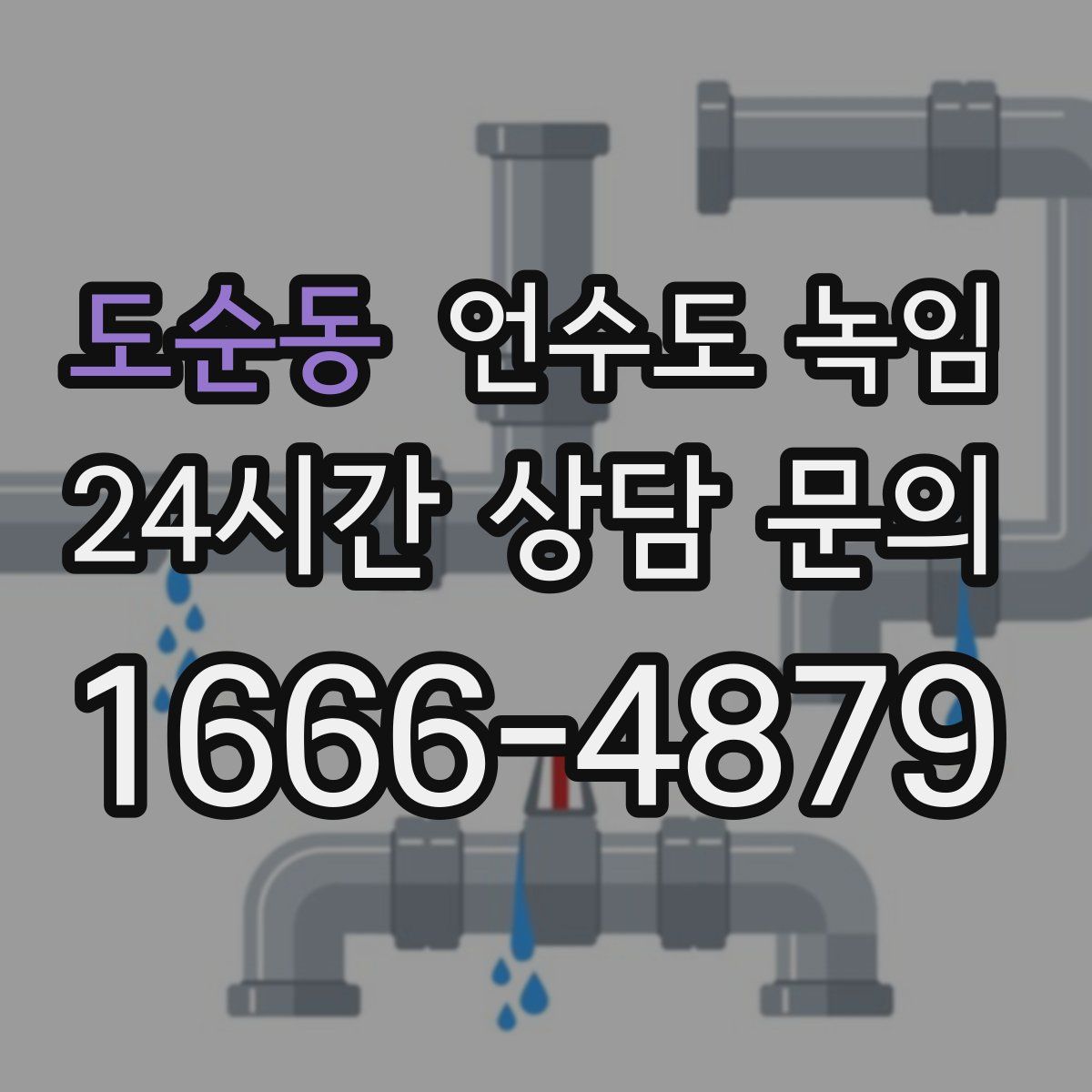 도순동 언수도 녹임