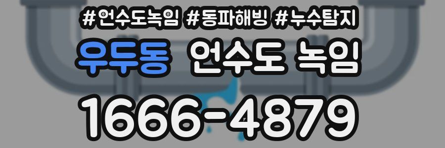 우두동 언수도 녹임