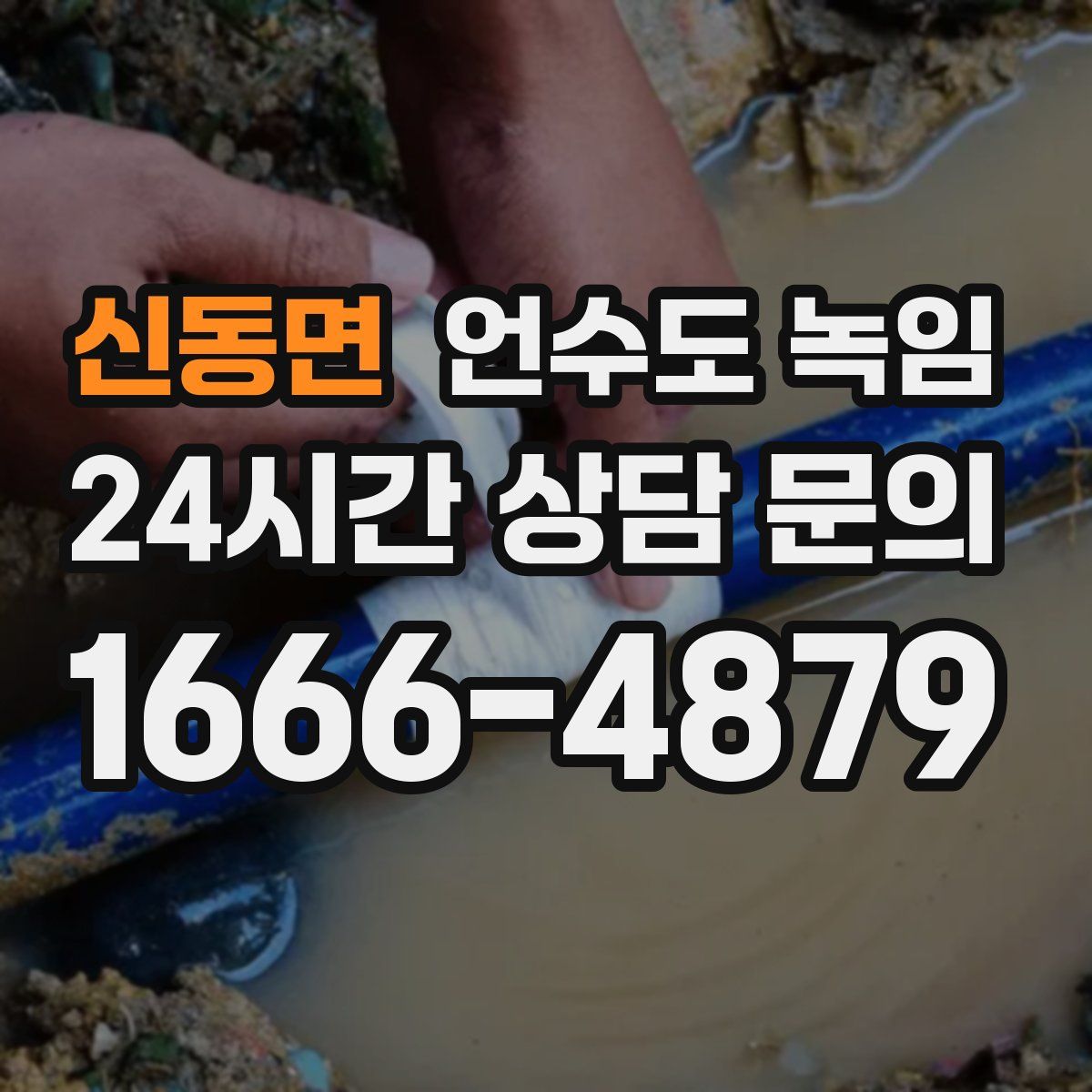 신동면 언수도 녹임