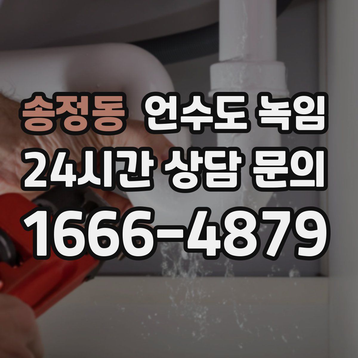 송정동 언수도 녹임