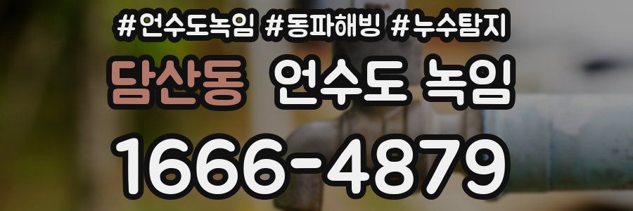 담산동 언수도 녹임