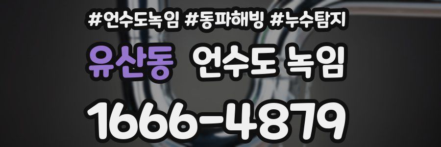 유산동 언수도 녹임