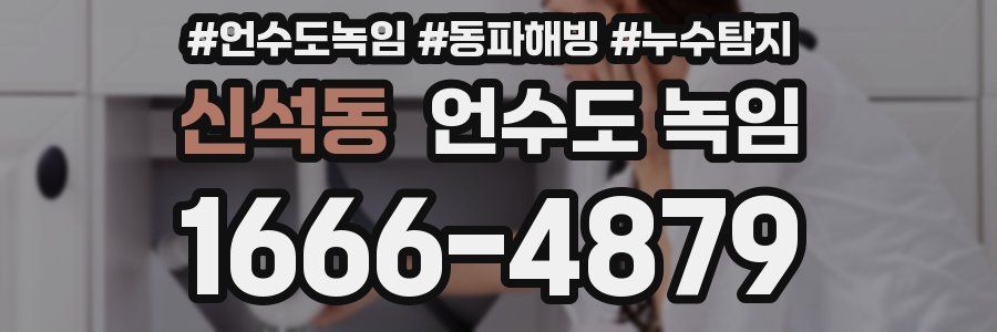 신석동 언수도 녹임