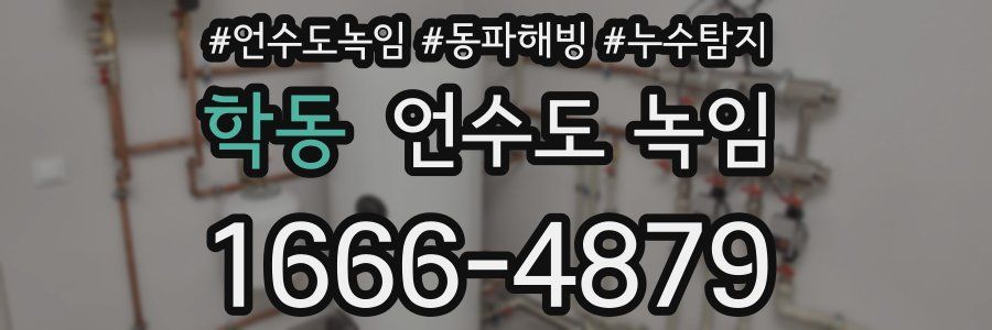 학동 언수도 녹임