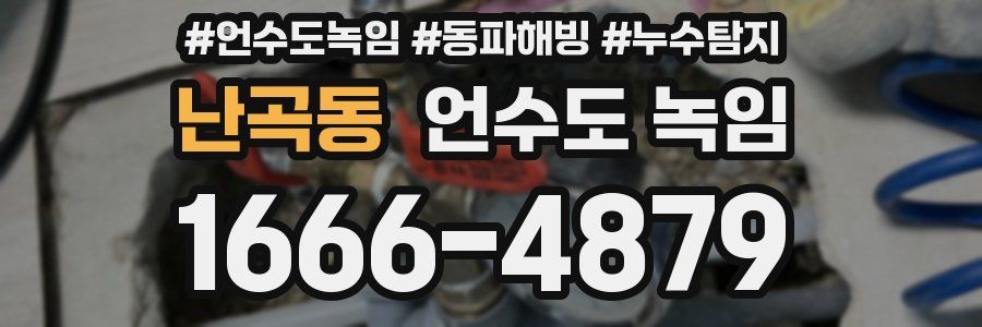 난곡동 언수도 녹임