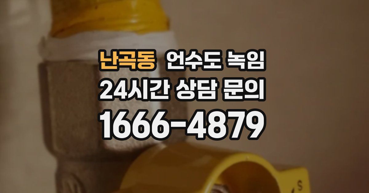 난곡동 언수도 녹임