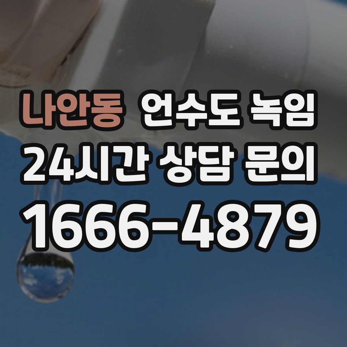 나안동 언수도 녹임