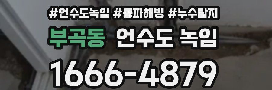 부곡동 언수도 녹임