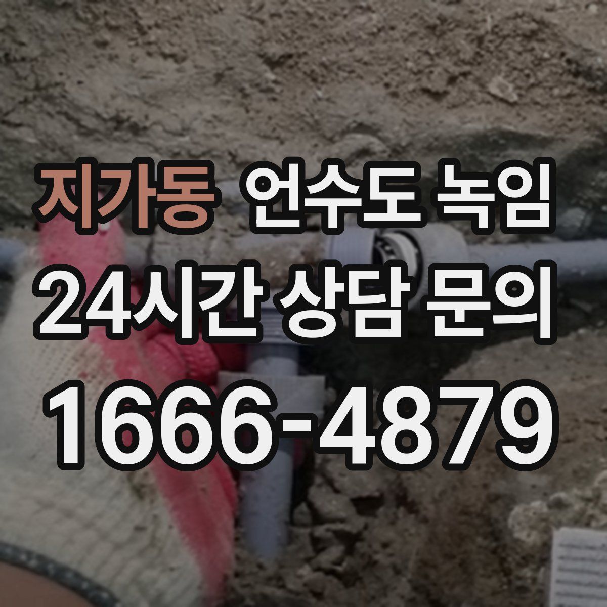 지가동 언수도 녹임