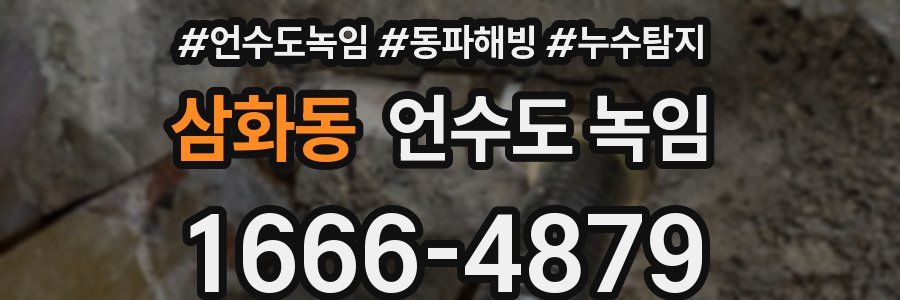 삼화동 언수도 녹임