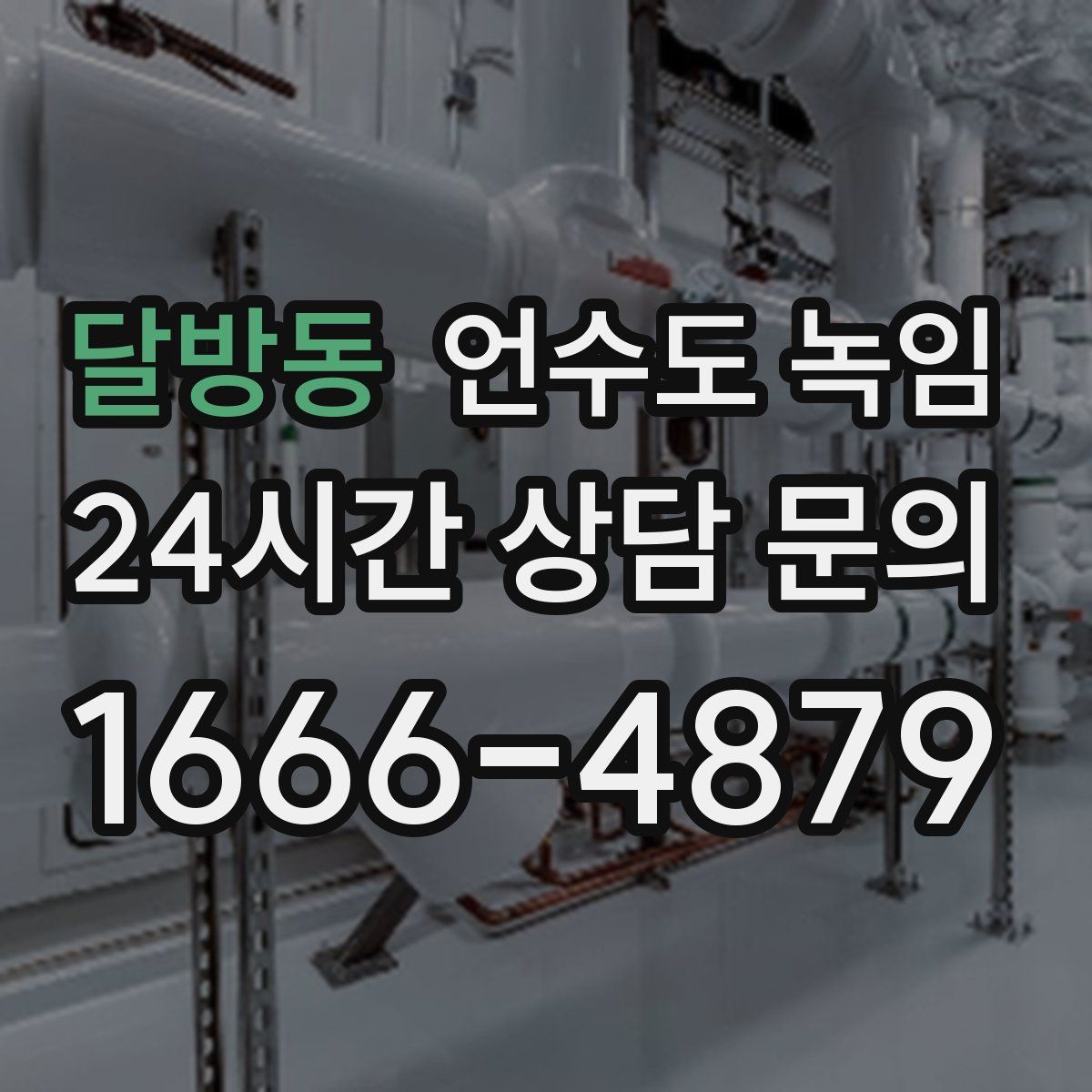 달방동 언수도 녹임
