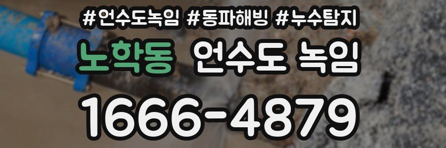 노학동 언수도 녹임