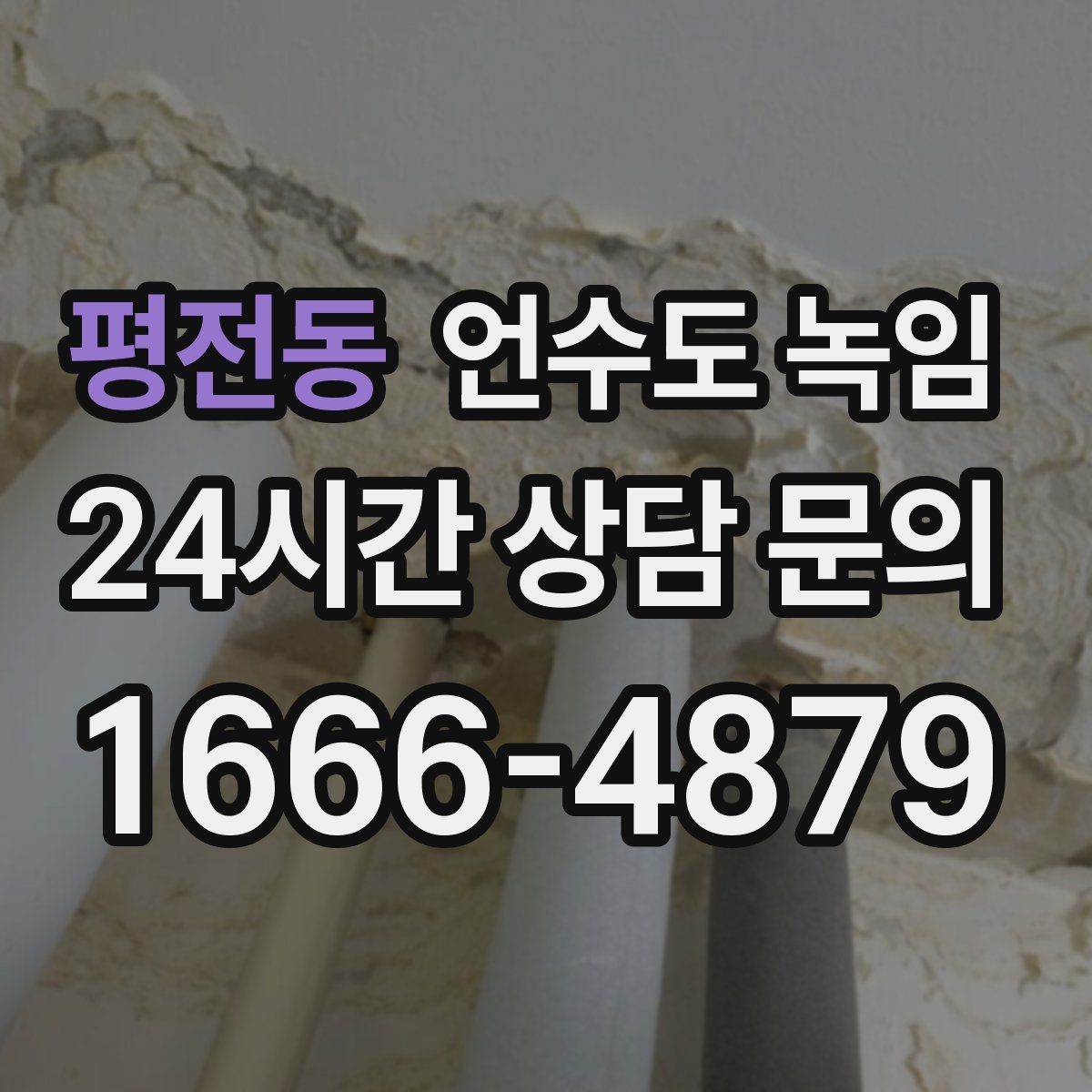 평전동 언수도 녹임