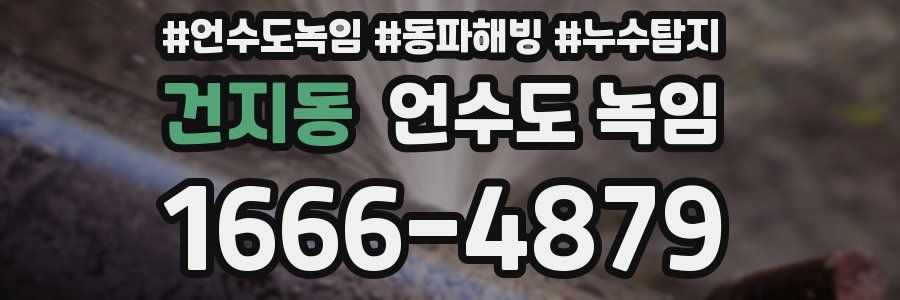 건지동 언수도 녹임