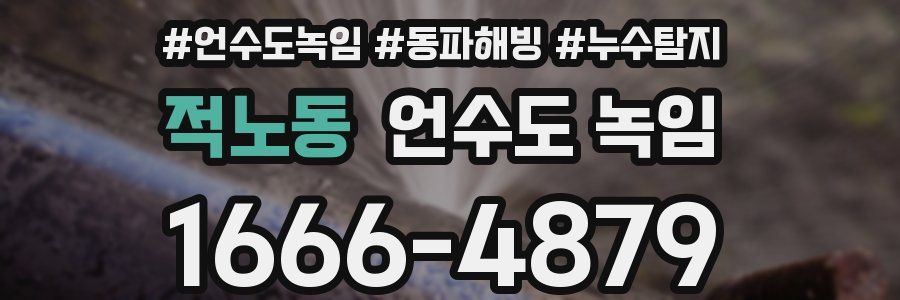 적노동 언수도 녹임