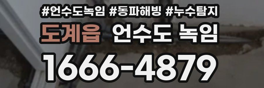 도계읍 언수도 녹임