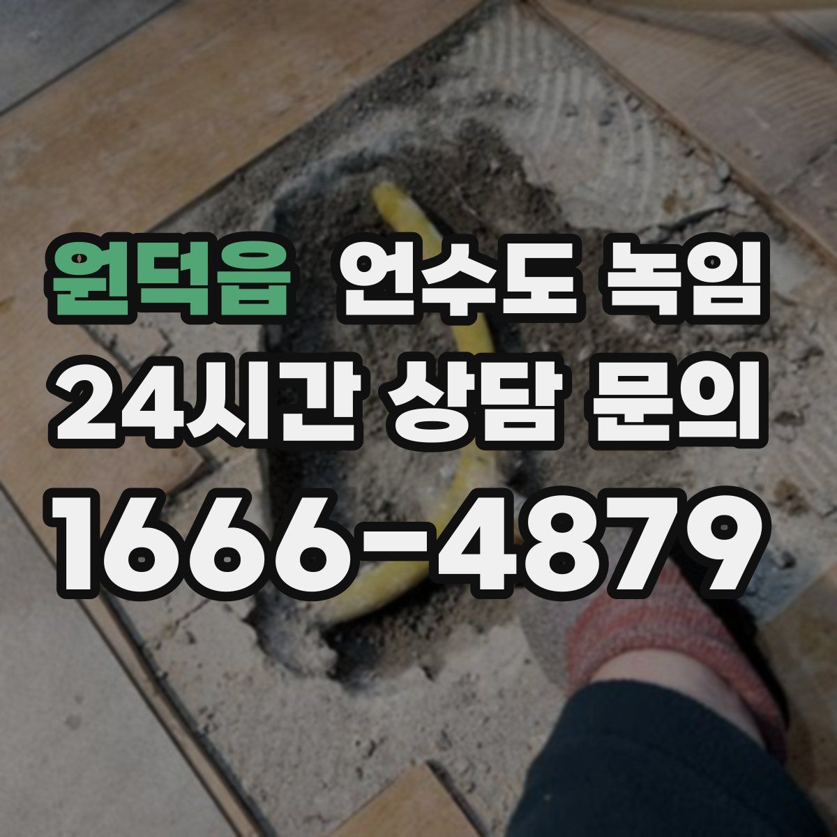 원덕읍 언수도 녹임