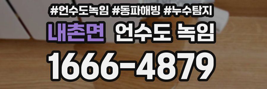 내촌면 언수도 녹임