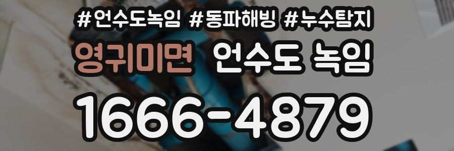 영귀미면 언수도 녹임