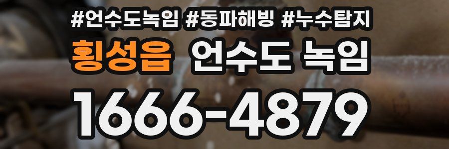 횡성읍 언수도 녹임