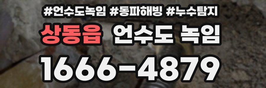 상동읍 언수도 녹임